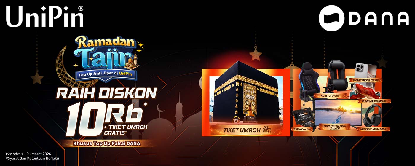 Raih Diskon 10Ribu di Promo Ramadan bareng DANA!
